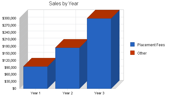 Sbp, employment agency business plan, strategy and implementation summary chart image