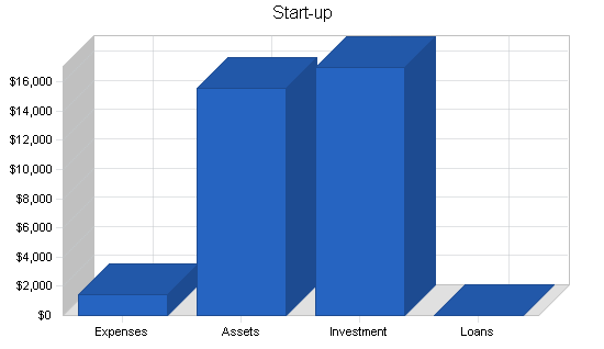 Custom jewelry business plan, company summary chart image