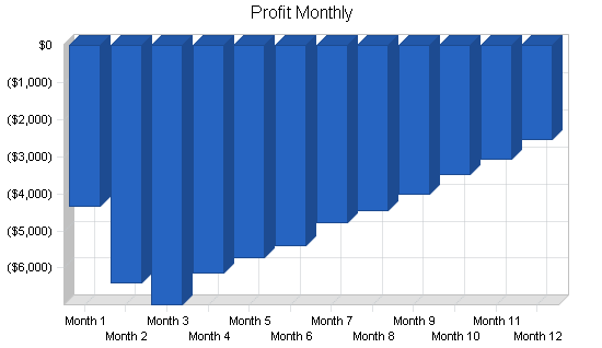 Internet isp wireless business plan, financial plan chart image