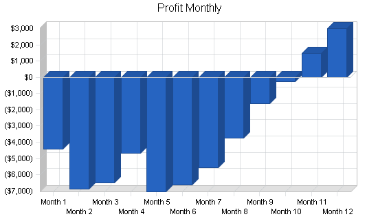 Business support insurance business plan, financial plan chart image