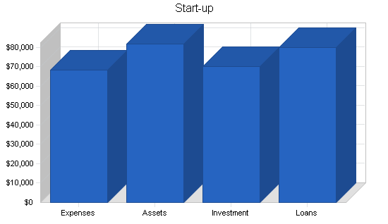 Childrens play program business plan, company summary chart image