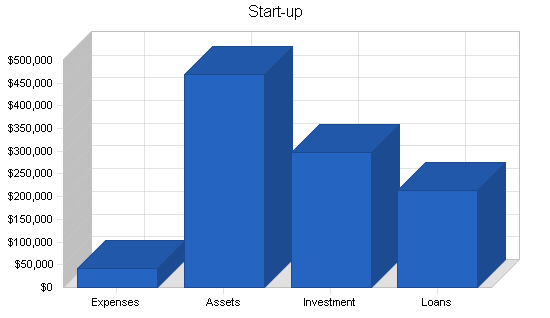 Data recovery business plan, company summary chart image