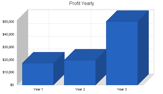 Sbp, engineering consulting business plan, financial plan chart image