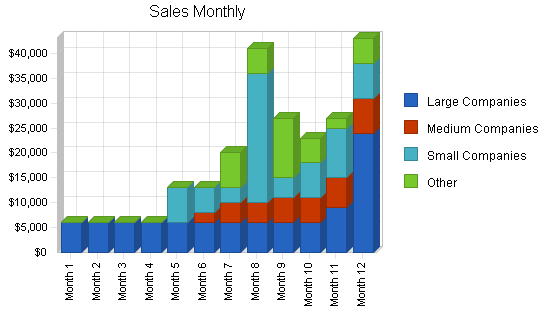 Telemarketing consultants business plan, strategy and implementation summary chart image