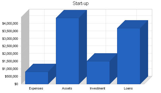 Sbp, environmental car dealership business plan, company summary chart image