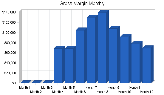 Paintball facility business plan, financial plan chart image