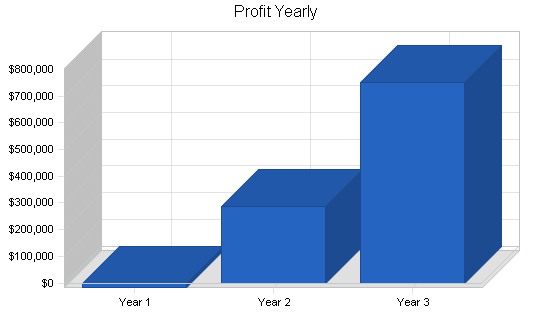 Surveyor instrument business plan, financial plan chart image