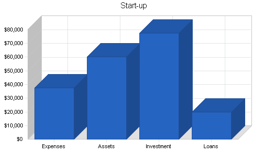 Carpet and upholstery cleaning services, company summary chart image