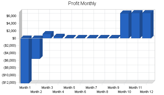 Sbp, educational software business plan, financial plan chart image