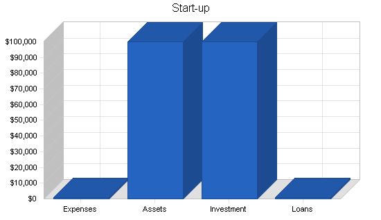 Travel agency - upscale business plan, company summary chart image