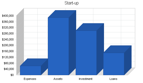 Tourism website services business plan, company summary chart image