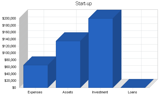 Karaoke bar - bowling alley business plan, company summary chart image