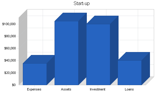 Surveyor instrument business plan, company summary chart image