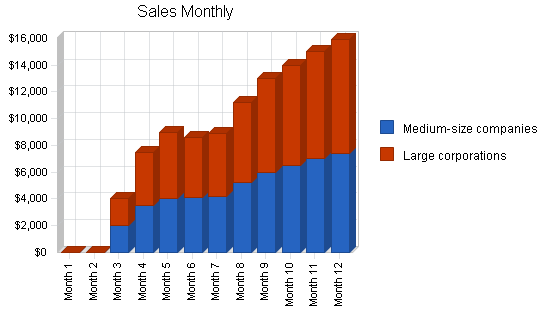 Seminar business plan, strategy and implementation summary chart image