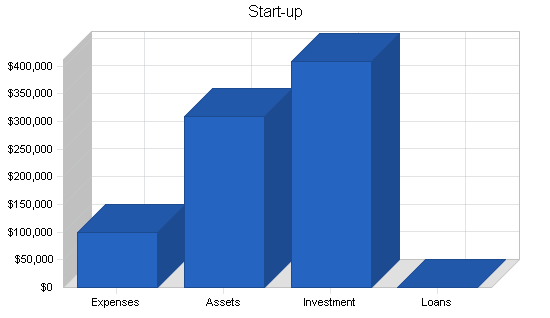 Medical internet marketing business plan, company summary chart image