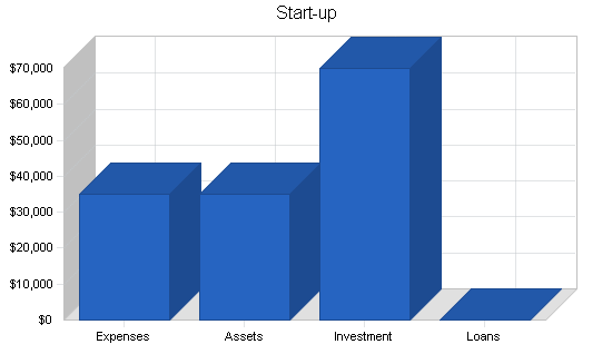 Art school museum business plan, organization summary chart image