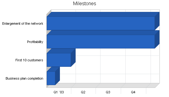 Internet isp wireless business plan, strategy and implementation summary chart image