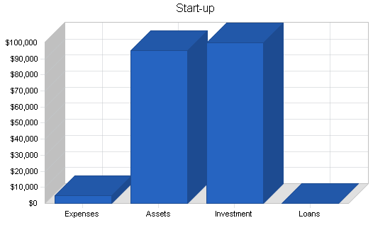 Diaper manufacturer business plan, company summary chart image