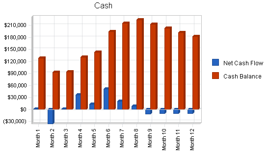 Peach and apricot farm business plan, financial plan chart image