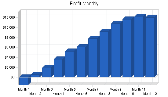 Dry cleaning - uk only - business plan, financial plan chart image