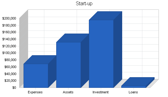 Mining software business plan, company summary chart image