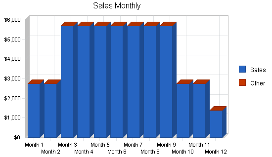 Shaved ice beverage business plan, strategy and implementation summary chart image